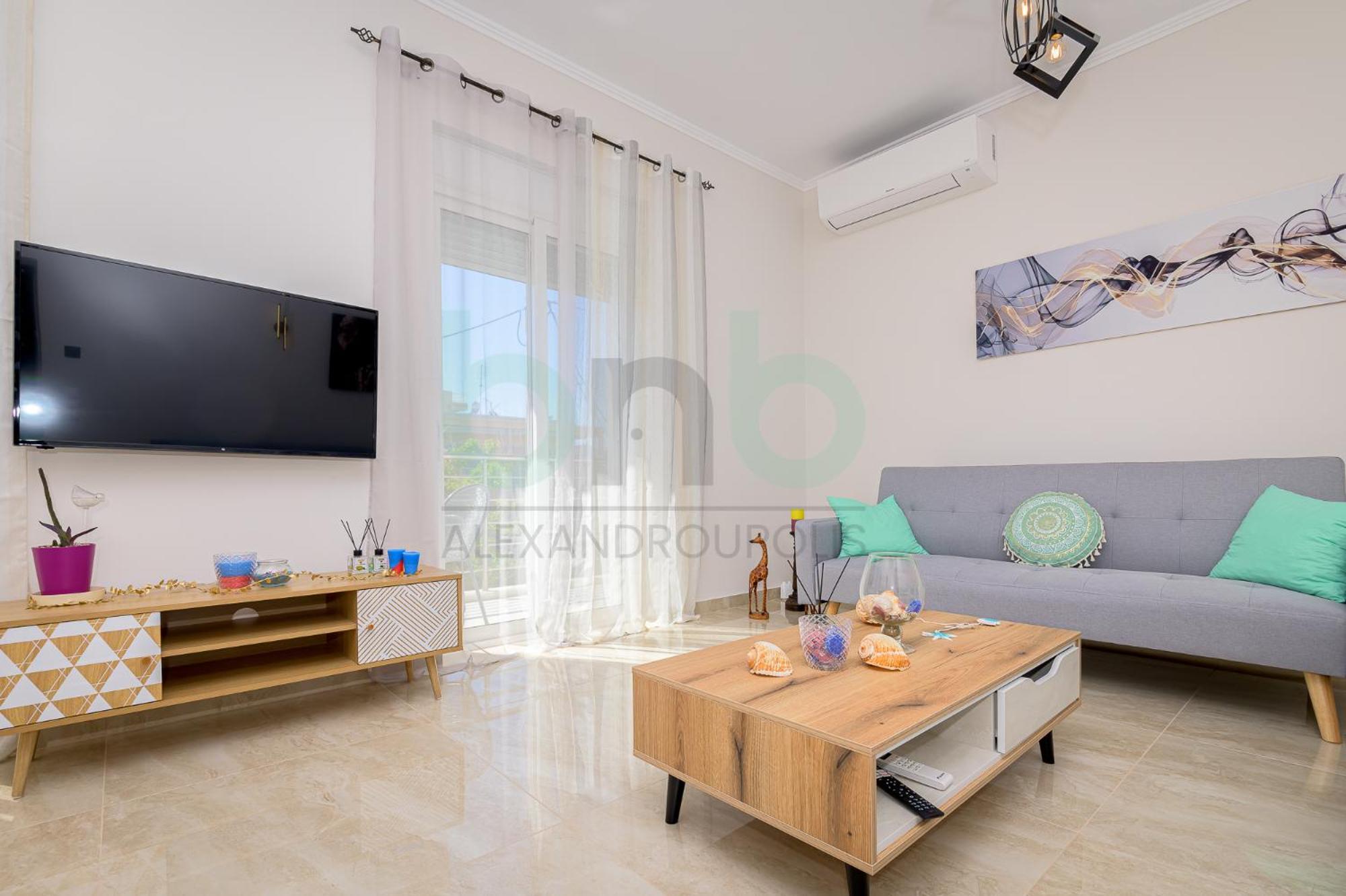 Ifigenia 2 Bdr Fresh Apartment อเล็กซานโดรโพลิส ภายนอก รูปภาพ